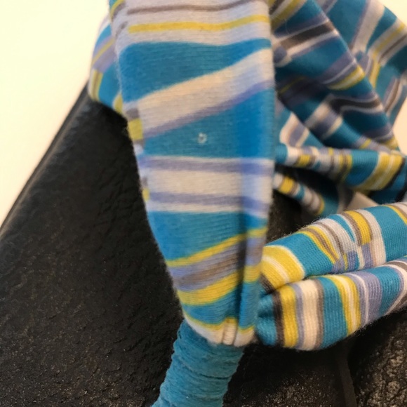 Sanuk Yoga Sling Sandals Multicolor Comfort NWT Size 8 - Picture 11 of 11